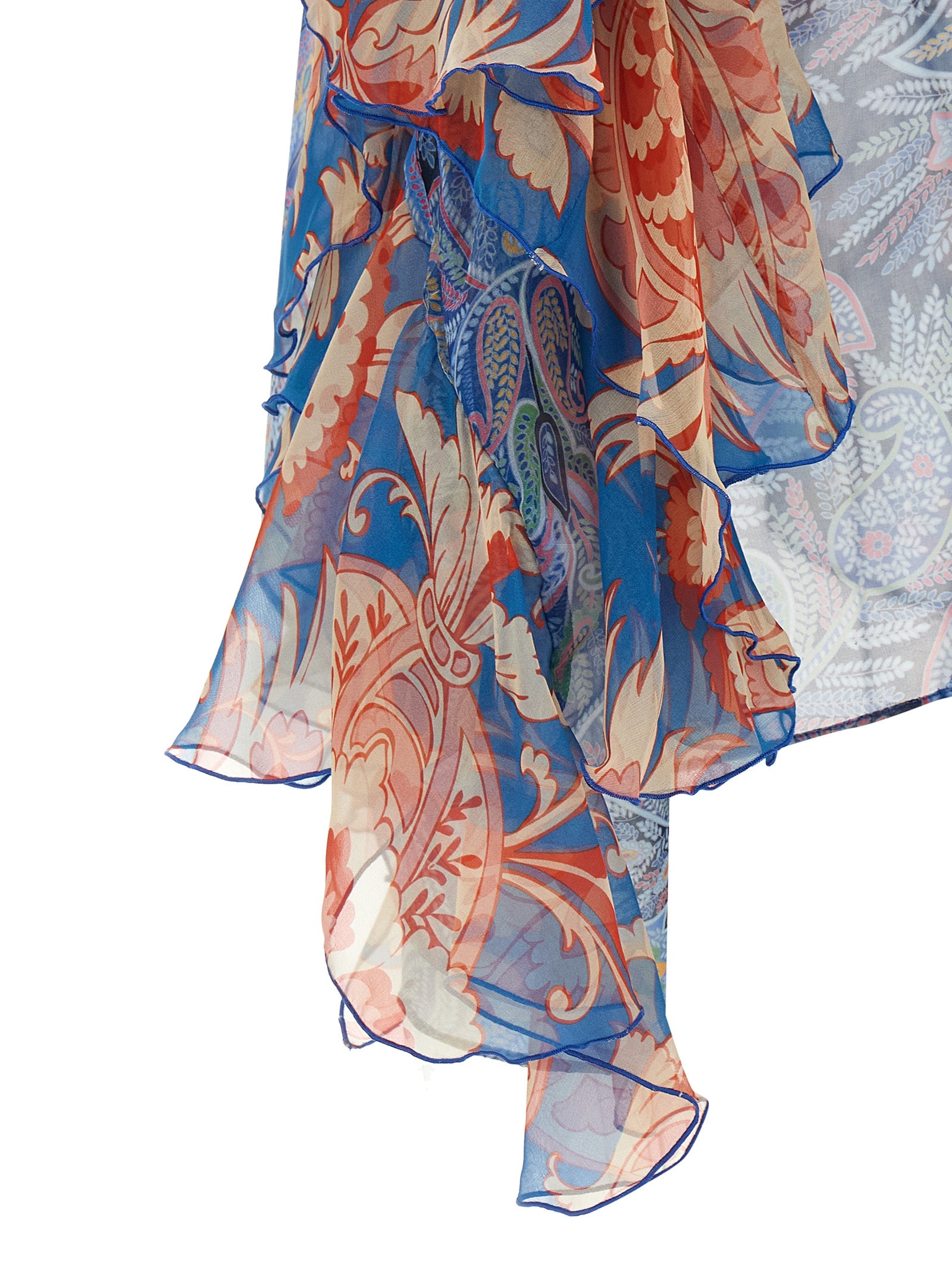 Silk Chiffon Ruffle Blouse for Summer Comfort