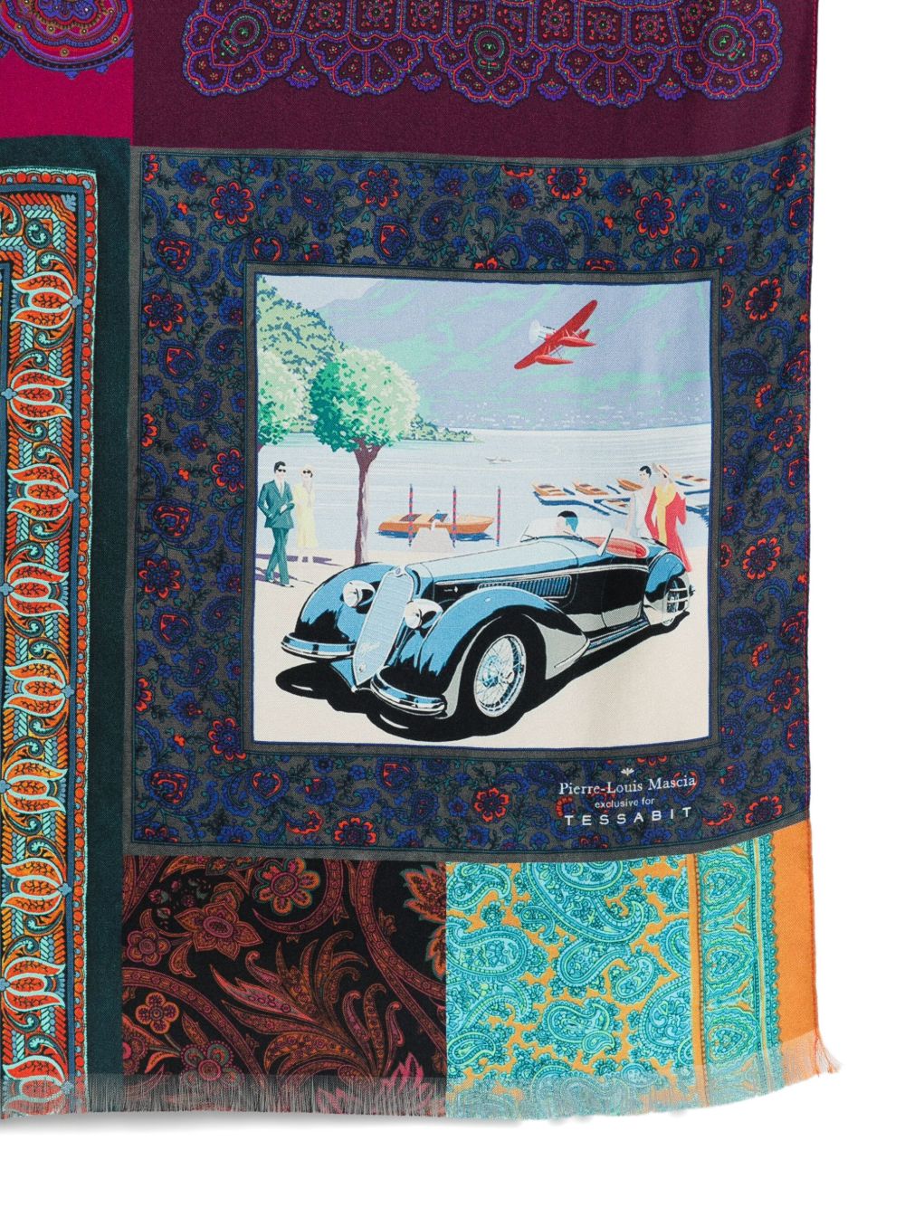 Silk Paisley Scarf for Everyday Comfort