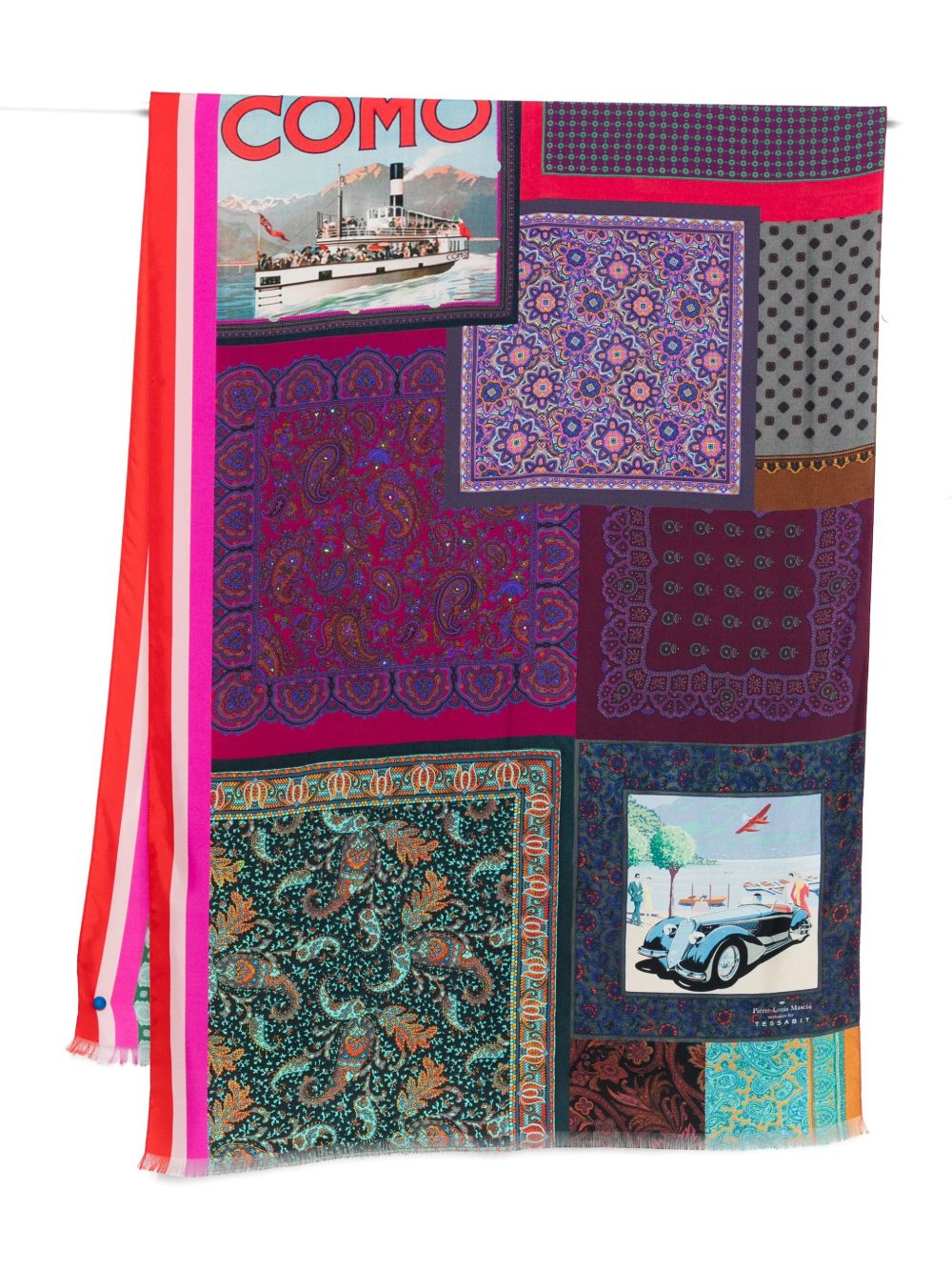 Silk Paisley Scarf for Everyday Comfort