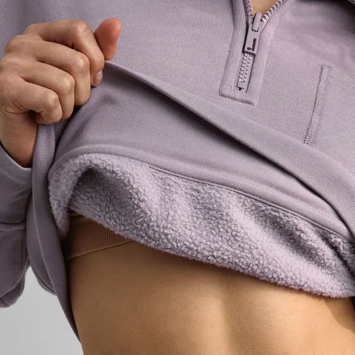 Silksweats™ Reversible Half Zip-Sweatshirt-LUNYA-XXS-Dawning Mist-Urbanheer