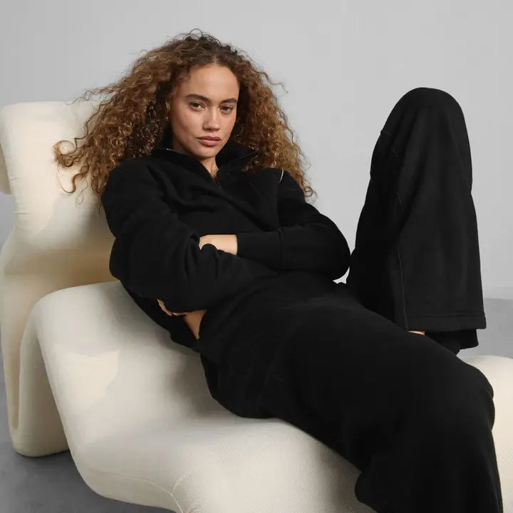 Silksweats™ Reversible Half Zip-Sweatshirt-LUNYA-XXS-Immersed Black-Urbanheer