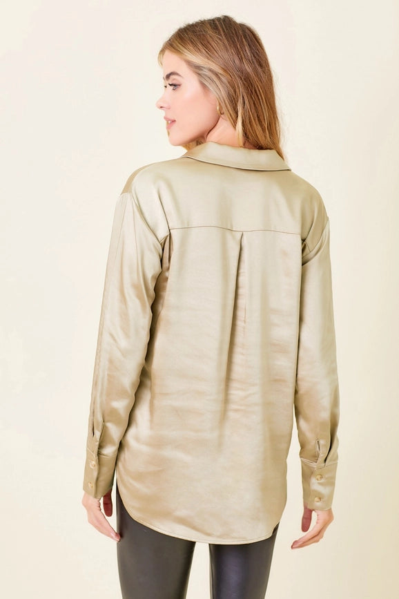 Silky Shirt-Shirt-Mystree-S-Sand-Urbanheer