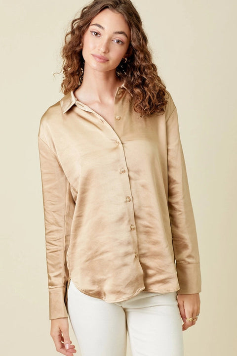 Silky Shirt-Shirt-Mystree-S-Honey-Urbanheer