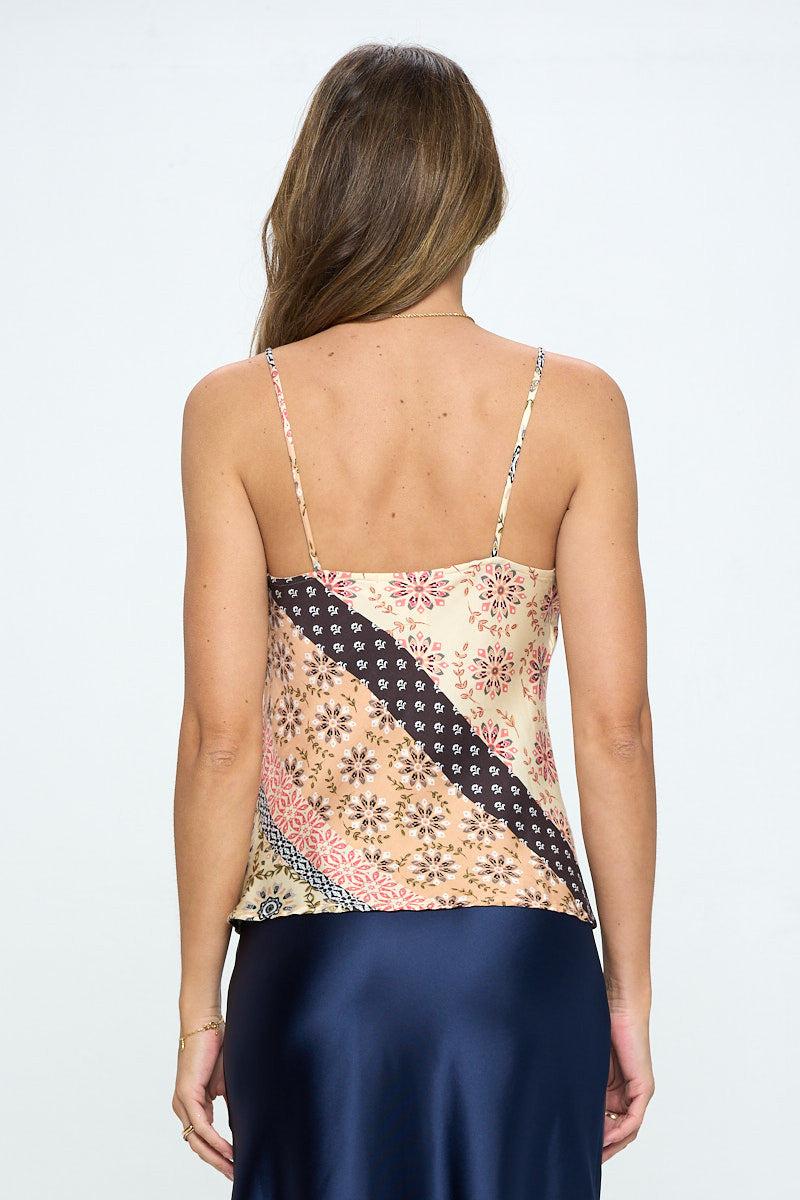 Silky Satin Tank Top-Tops-Reneecollection-Urbanheer