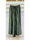 Silky Wide Leg Pants ARMY Green-Pants-MILIO MILANO-XS-ARMY Green-Urbanheer