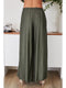 Silky Wide Leg Pants ARMY Green-Pants-MILIO MILANO-XS-ARMY Green-Urbanheer