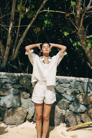 Simms Short-Short-Cousin The Label (Krewe du Q)-XS-Natural-Urbanheer