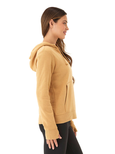 Sinead 1/4 Zip Triblend Fleece Hoodie