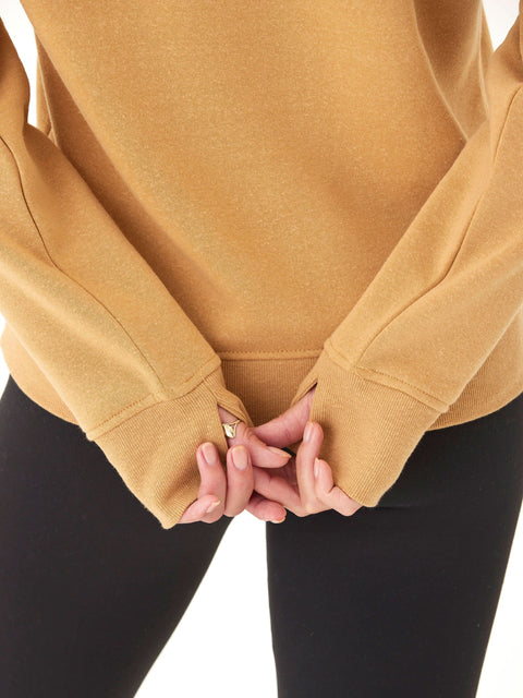 Sinead 1/4 Zip Triblend Fleece Hoodie