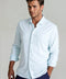 Single Shot Long Sleeve Tech Shirt - Light Blue