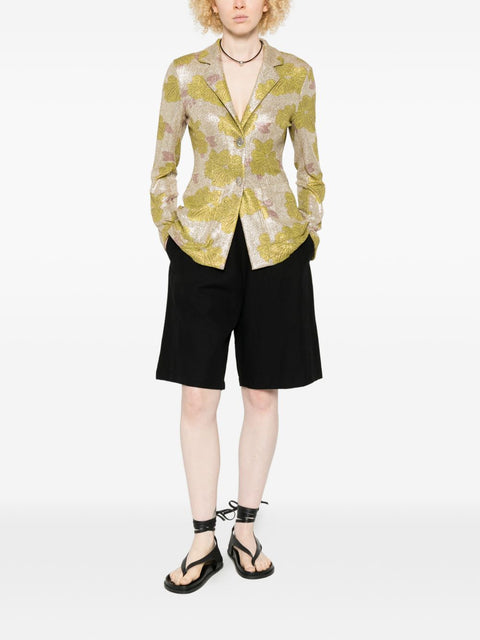 Siyu Rosella single-breasted jacket