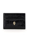 Skull Card Holder-women > accessories > wallets and small leather goods > card holders-Alexander Mcqueen-os-Nero-Urbanheer