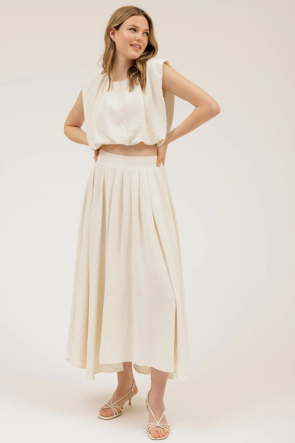 Sleeveless Balloon Crop Top CREAM-Top-Blu Pepper-S-CREAM-Urbanheer