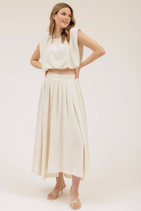 Sleeveless Balloon Crop Top CREAM-Top-Blu Pepper-S-CREAM-Urbanheer