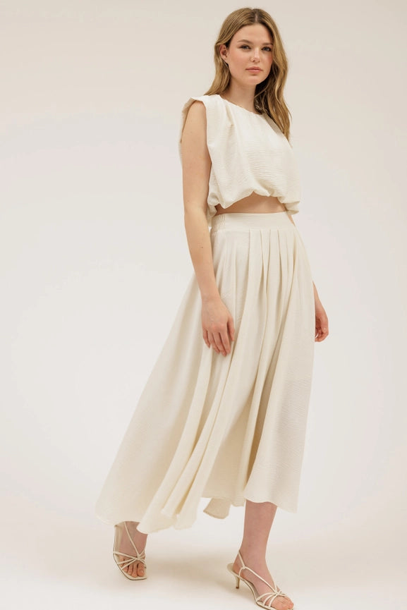 Sleeveless Balloon Crop Top CREAM-Top-Blu Pepper-S-CREAM-Urbanheer