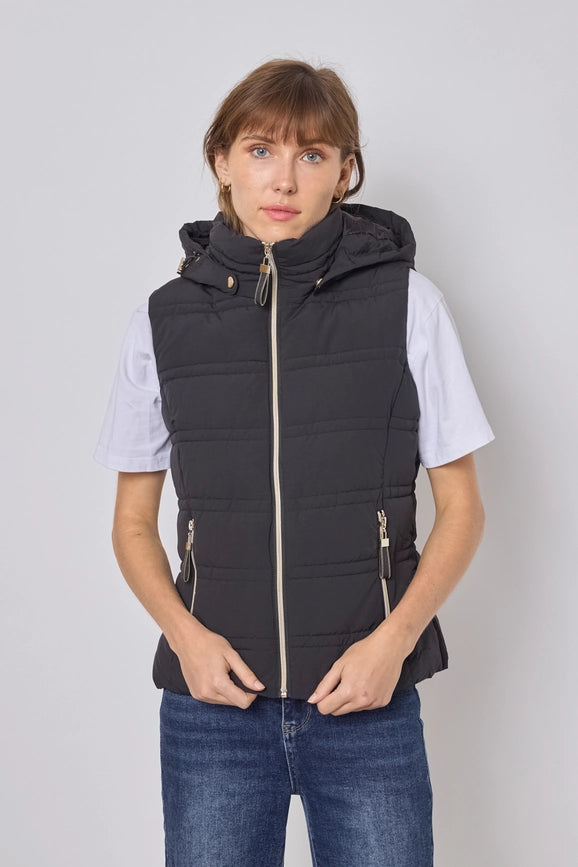 Sleeveless Jacket Black-Jackets-Frime-S-Black-Urbanheer