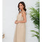 Sleeveless V-Neck Wide Leg Loose Jumpsuit Earth Beige-Jumpsuit-MILIO MILANO-XS-Earth Beige-Urbanheer