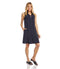 Sleeveless Zip-Up Travel Dress Navy-Dress-Karen Kane-XS-Navy-Urbanheer