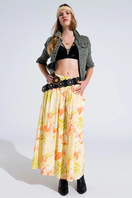 Slim Denim Trucker Jacket In Khaki-Jackets-Q2-S-Urbanheer