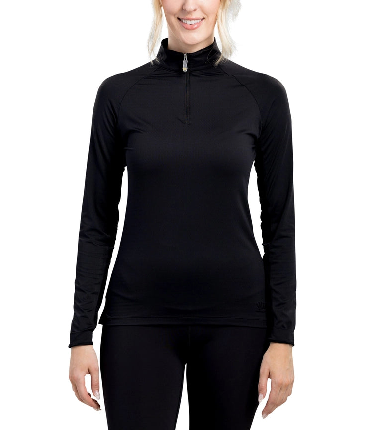 Slim Fit, Black Ruched Back Long Sleeve Shirt-Shirt-Kastel Denmark-XS-Urbanheer