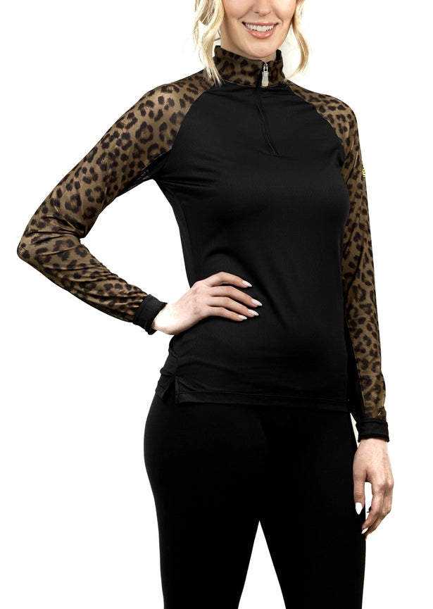 Slim Fit, Olive Animal Long Sleeve Raglan-Shirt-Kastel Denmark-XS-Urbanheer