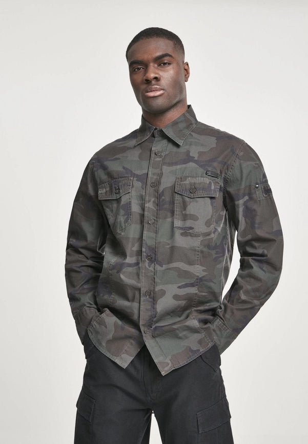 Slim Worker Shirt Dark Camo-Shirt-Norvine-S-Dark Camo-Urbanheer