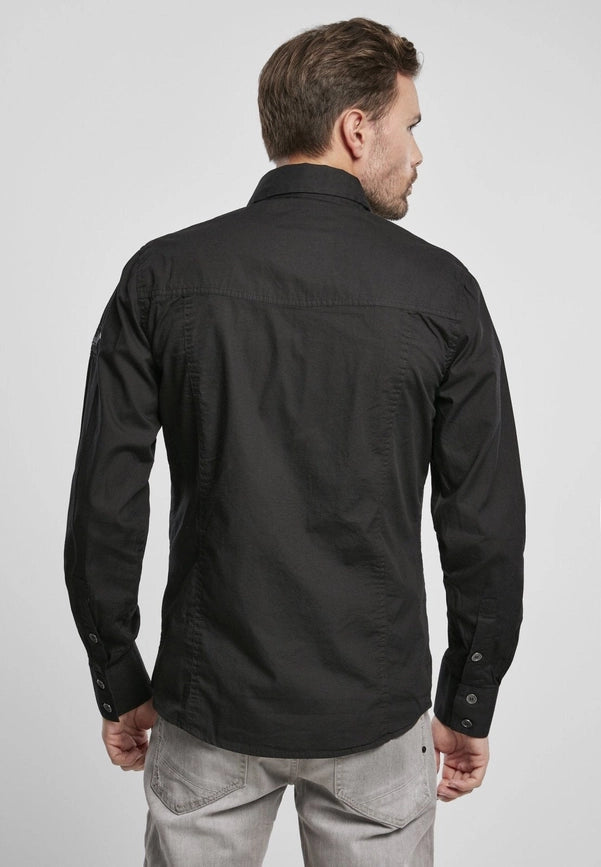 Slim Worker Shirt black-Shirt-Norvine-S-black-Urbanheer