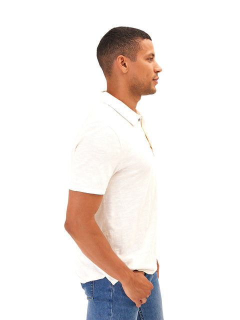 Slub Jersey Polo