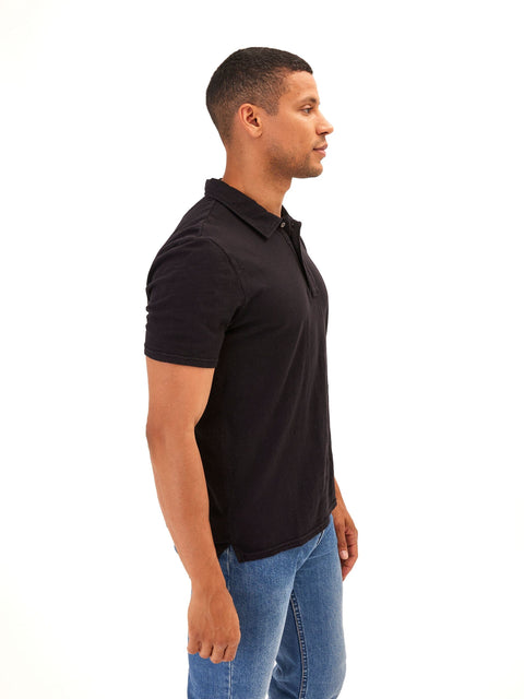 Slub Jersey Polo