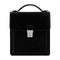 Small Leather Briefcase For Men, Unisex - Walden Black-Briefcase-Time Resistance-Black-Urbanheer