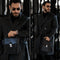 Small Leather Briefcase For Men, Unisex - Walden Black-Briefcase-Time Resistance-Black-Urbanheer