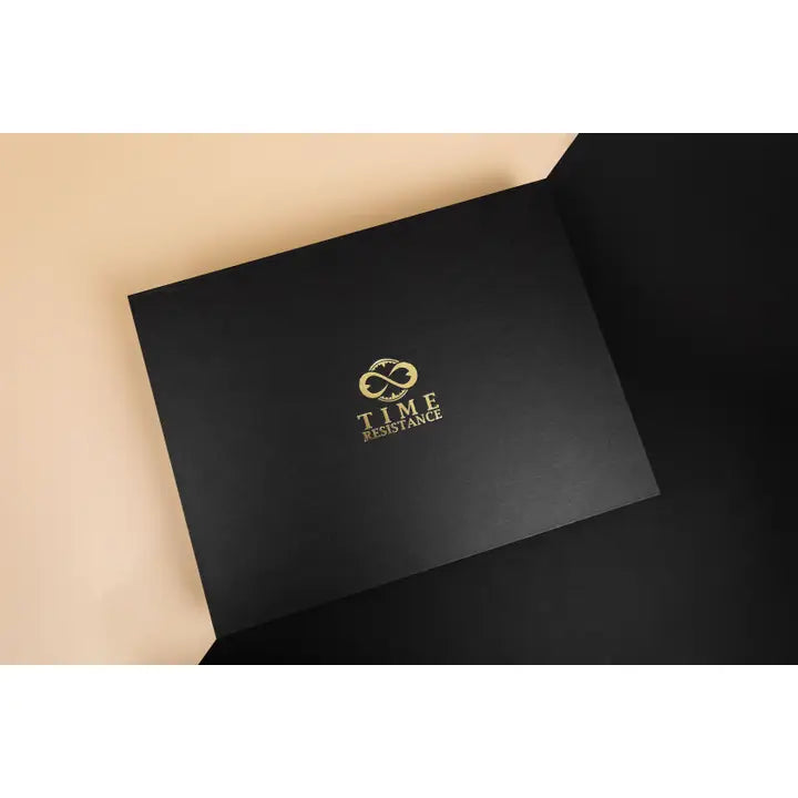 Small Leather Briefcase For Men, Unisex - Walden Black-Briefcase-Time Resistance-Black-Urbanheer