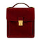 Small Leather Briefcase For Men, Unisex - Walden-Briefcase-Time Resistance-Red-Urbanheer