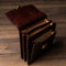 Small Leather Briefcase For Men, Unisex - Walden Brown-Briefcase-Time Resistance-Brown-Urbanheer