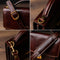 Small Leather Briefcase For Men, Unisex - Walden Brown-Briefcase-Time Resistance-Brown-Urbanheer