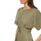 Smock Waist Woven Midi Sage-Dress-Kensie & Siena-2-Urbanheer