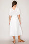 Smocked Waist Dress White-Dress-Curds and Whey-XS-Urbanheer