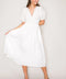Smocked Waist Dress White-Dress-Curds and Whey-XS-Urbanheer