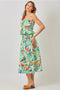 Smocked Yoke A-Line Skirt or Dress Beach Forest-Dress-Mystree-S-Beach Forest-Urbanheer