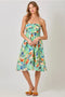 Smocked Yoke A-Line Skirt or Dress Beach Forest-Dress-Mystree-S-Beach Forest-Urbanheer