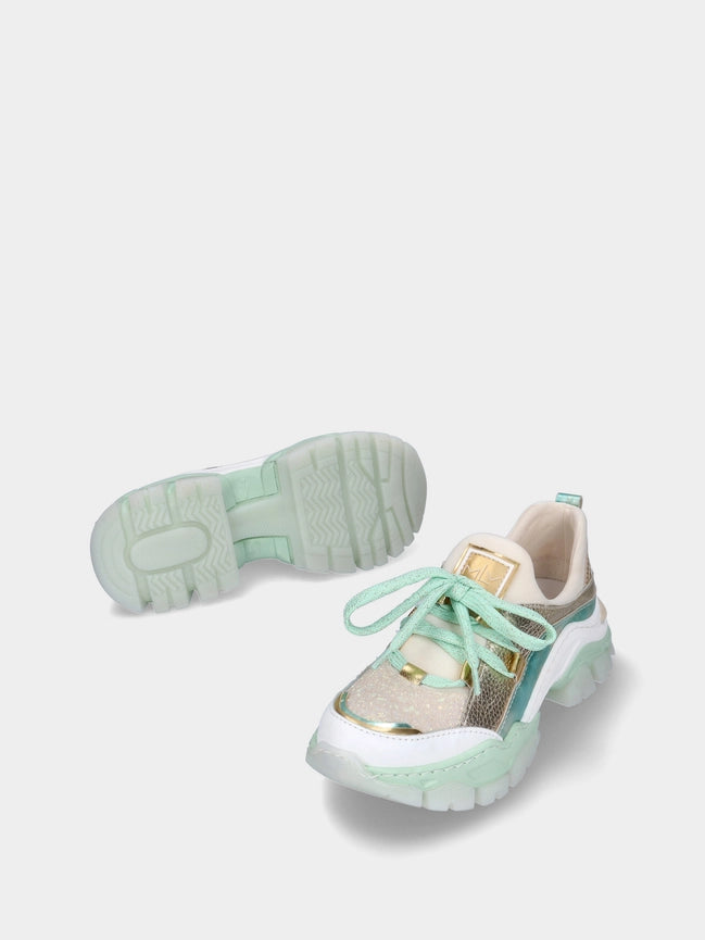 Sneakers For Women Stella 22 - Spring Summer 2025 Verde-Sneakers-MLV Portuguese Shoes-36-Verde-Urbanheer