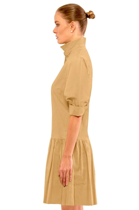 So Sweet Dress - Solid Khaki-Dress-Gretchen Scott LLC-M-Khaki-Urbanheer