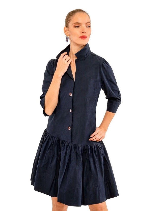 So Sweet Dress - Solid Navy-Dress-Gretchen Scott LLC-XL-Navy-Urbanheer