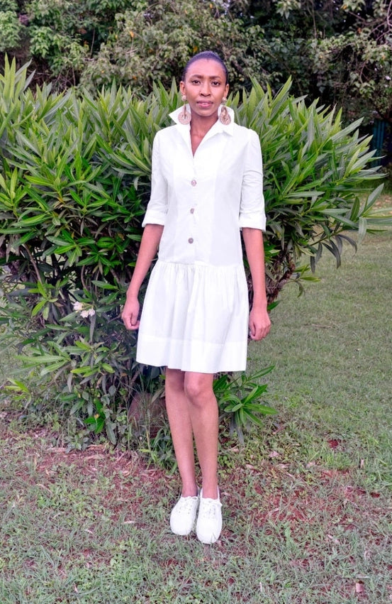 So Sweet Dress - Solid White-Dress-Gretchen Scott LLC-L-White-Urbanheer