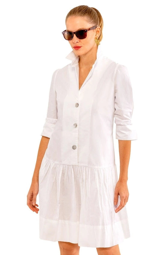 So Sweet Dress - Solid White-Dress-Gretchen Scott LLC-L-White-Urbanheer