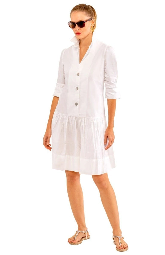 So Sweet Dress - Solid White-Dress-Gretchen Scott LLC-L-White-Urbanheer