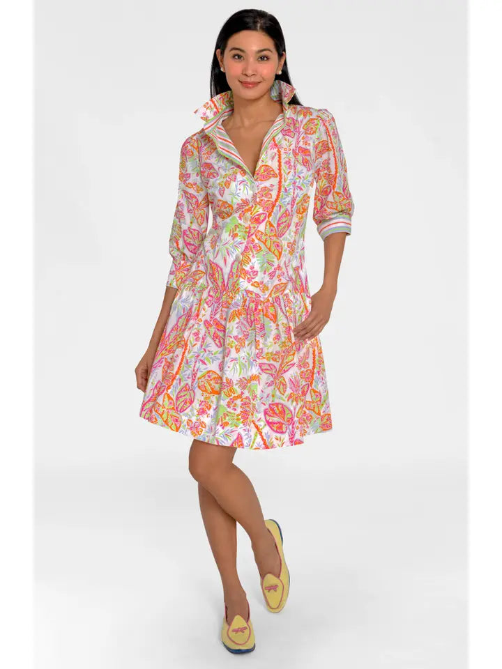 So Sweet Dress - Vintage Vines-Dress-Gretchen Scott LLC-XL-Brights-Urbanheer