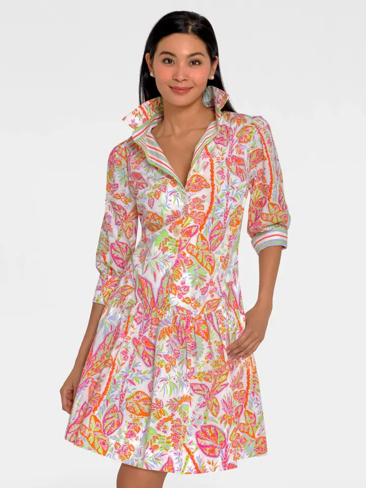 So Sweet Dress - Vintage Vines-Dress-Gretchen Scott LLC-XL-Brights-Urbanheer