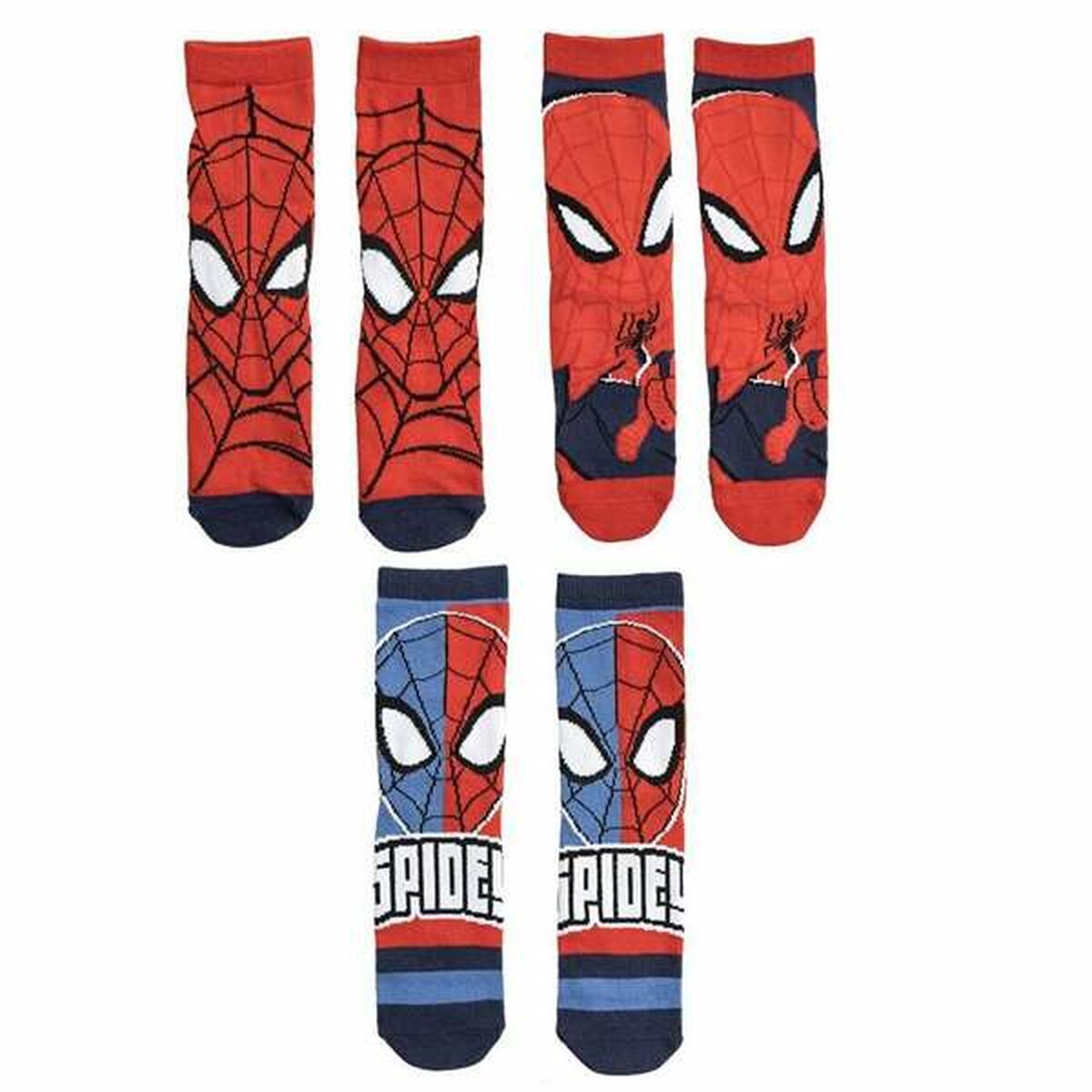 Socks Spider-Man Multicolour-Clothing, Boys-Spider-Man-Urbanheer