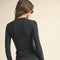 Soft Knit Jersey Long Sleeve Tee Black-Tee-KIMBERLY C-S-Black-Urbanheer